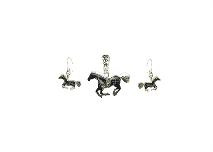 Rhodium Plated | Animal Pendant Sets